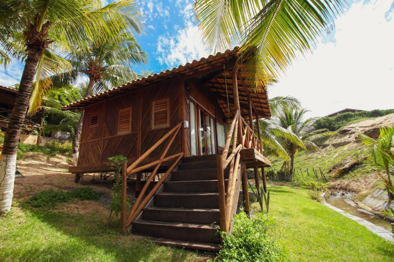Pousada Palm Beach Praia De Caetanos Amontada Exterior foto