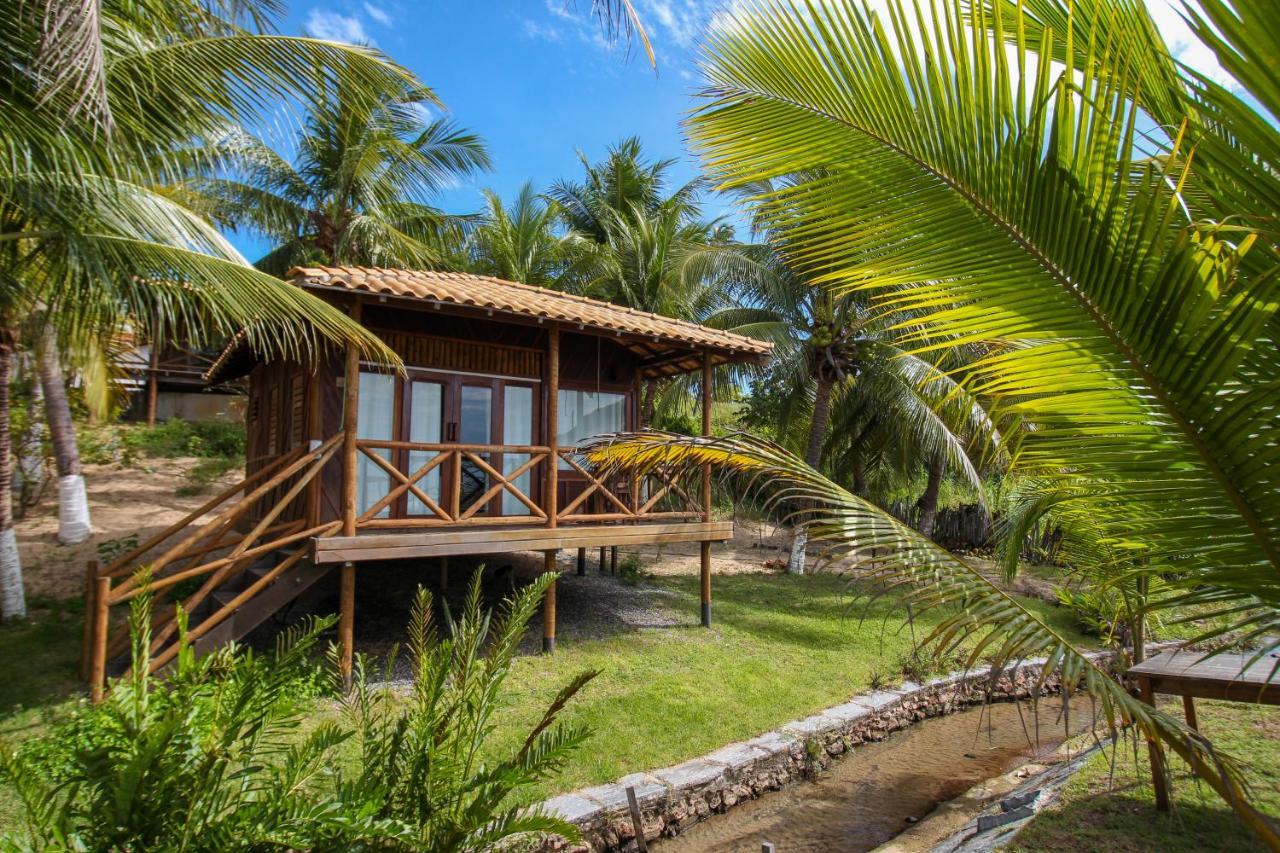 Pousada Palm Beach Praia De Caetanos Amontada Exterior foto