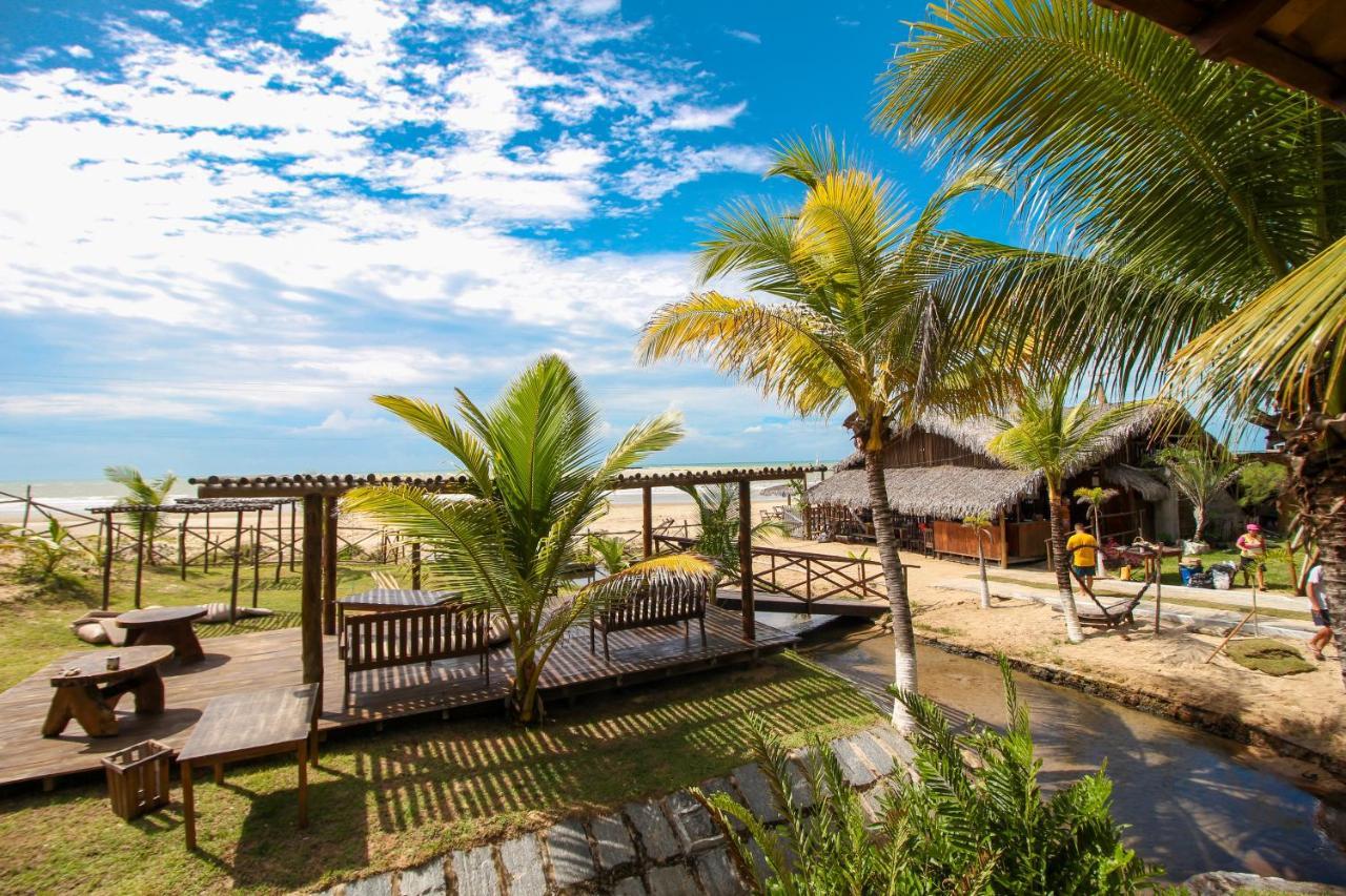 Pousada Palm Beach Praia De Caetanos Amontada Exterior foto
