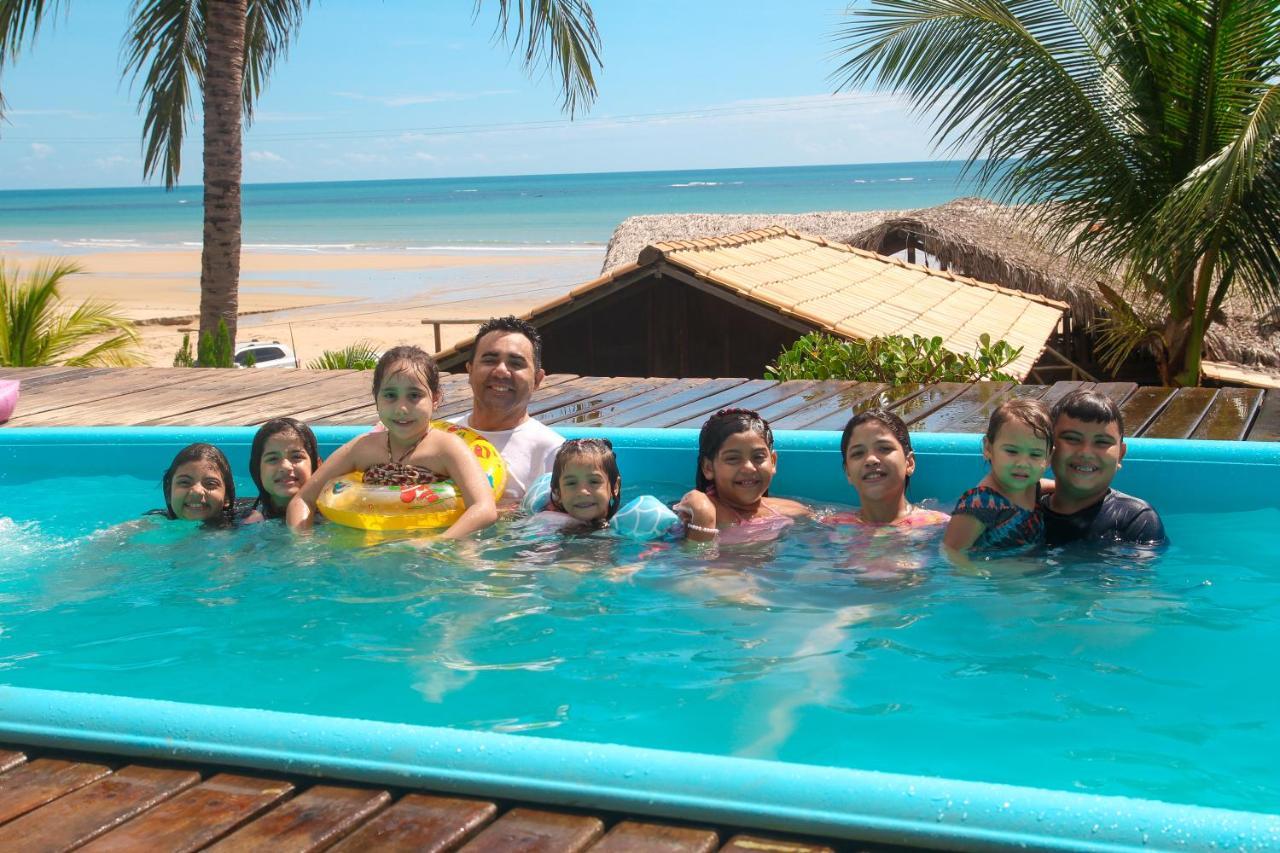 Pousada Palm Beach Praia De Caetanos Amontada Exterior foto